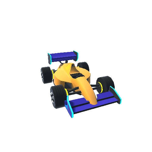 TURBO - Orange_Formula_T90_Racing_Car